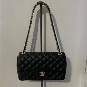 Chanel Black Quilted Shoulder Bag